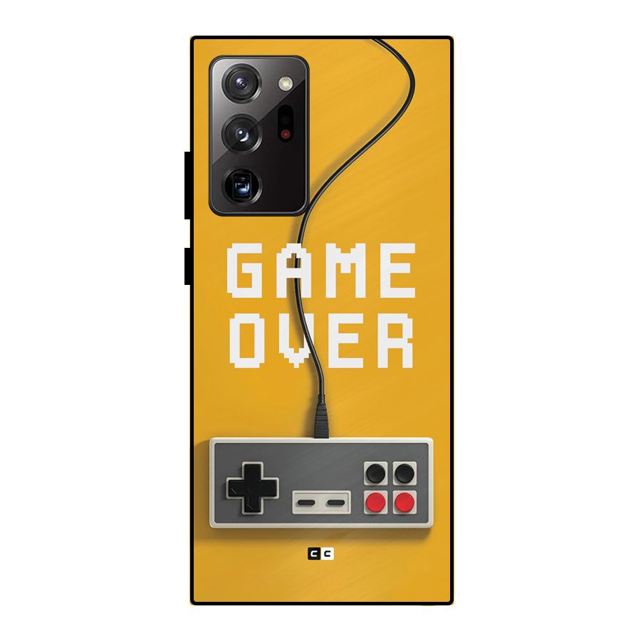 Game Over Remote Metal Back Case for Galaxy Note 20 Ultra 5G