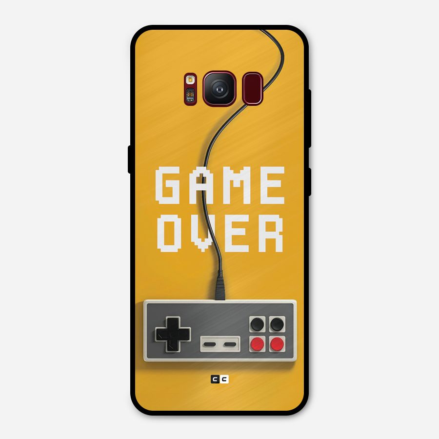 Game Over Remote Metal Back Case for Galaxy S8