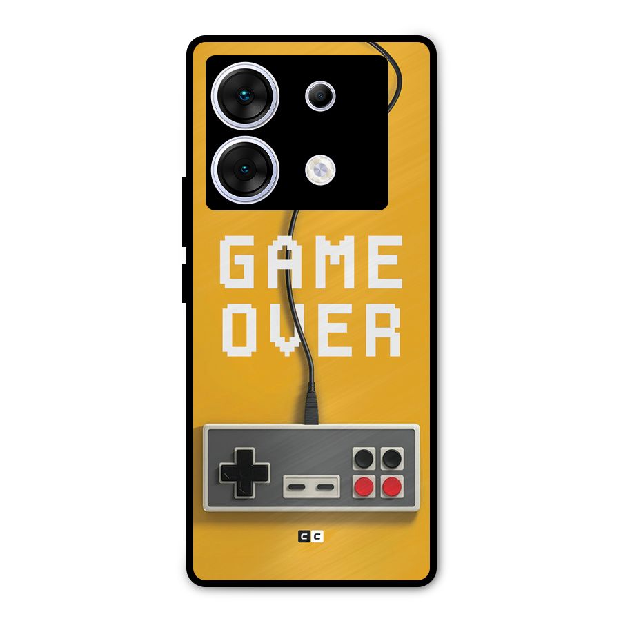 Game Over Remote Metal Back Case for Infinix Zero 30 5G