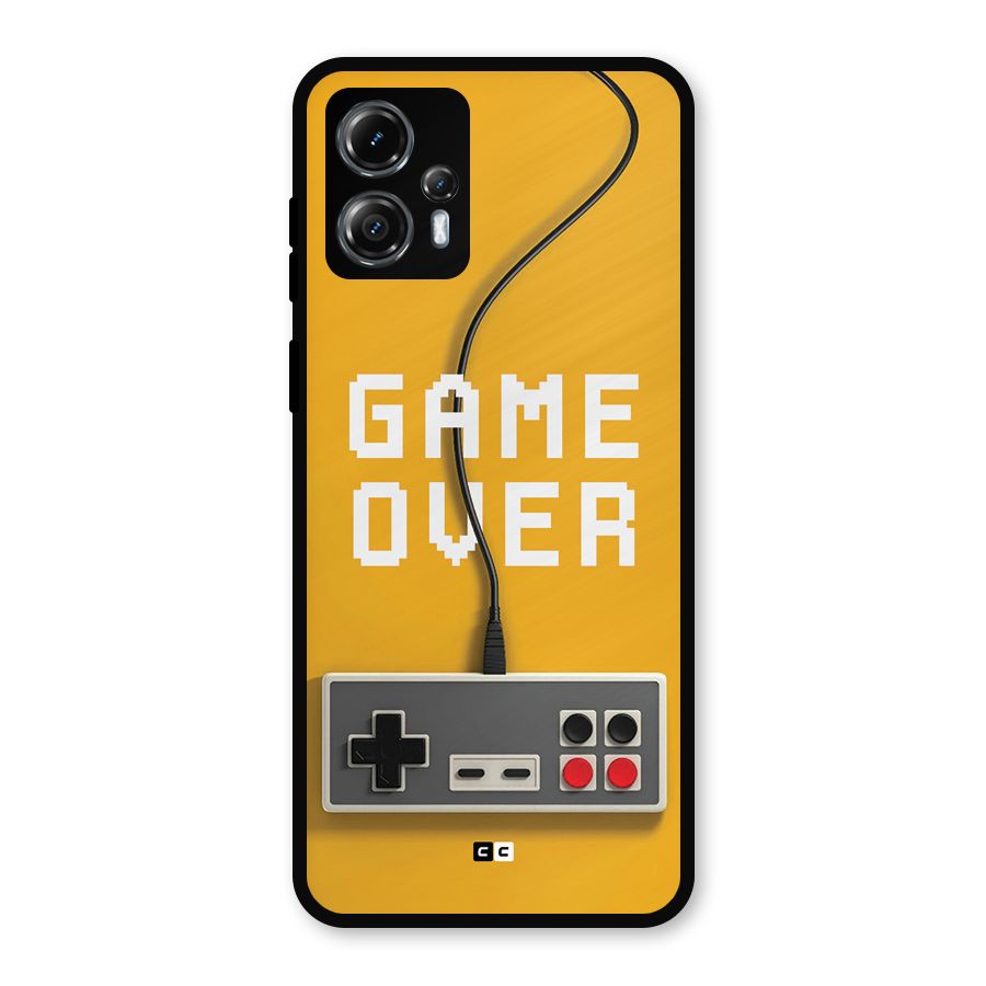 Game Over Remote Metal Back Case for Moto G13