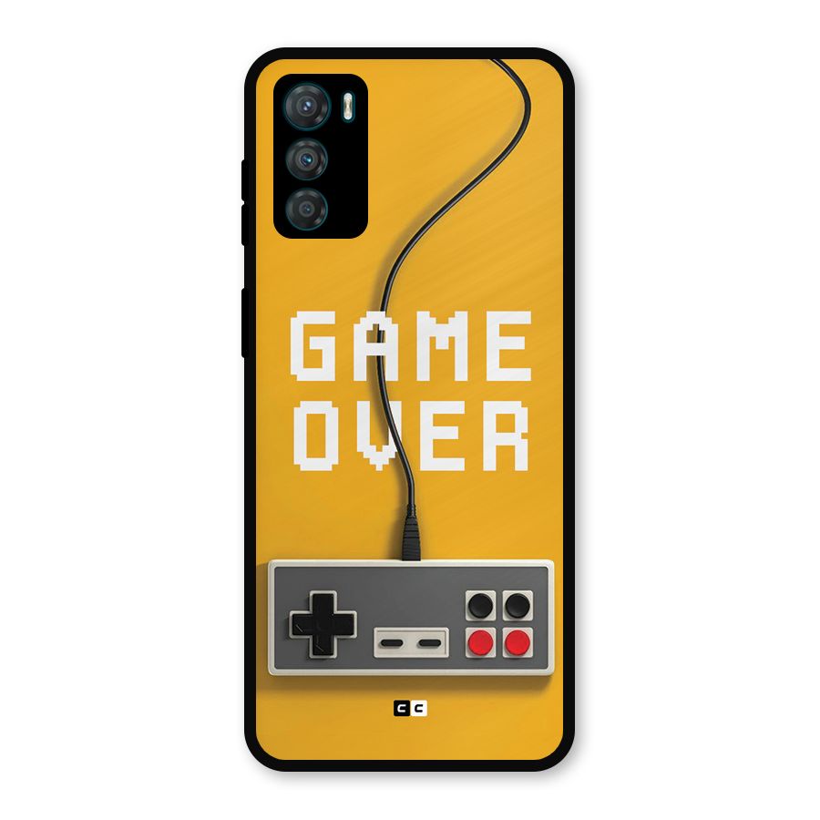 Game Over Remote Metal Back Case for Moto G42