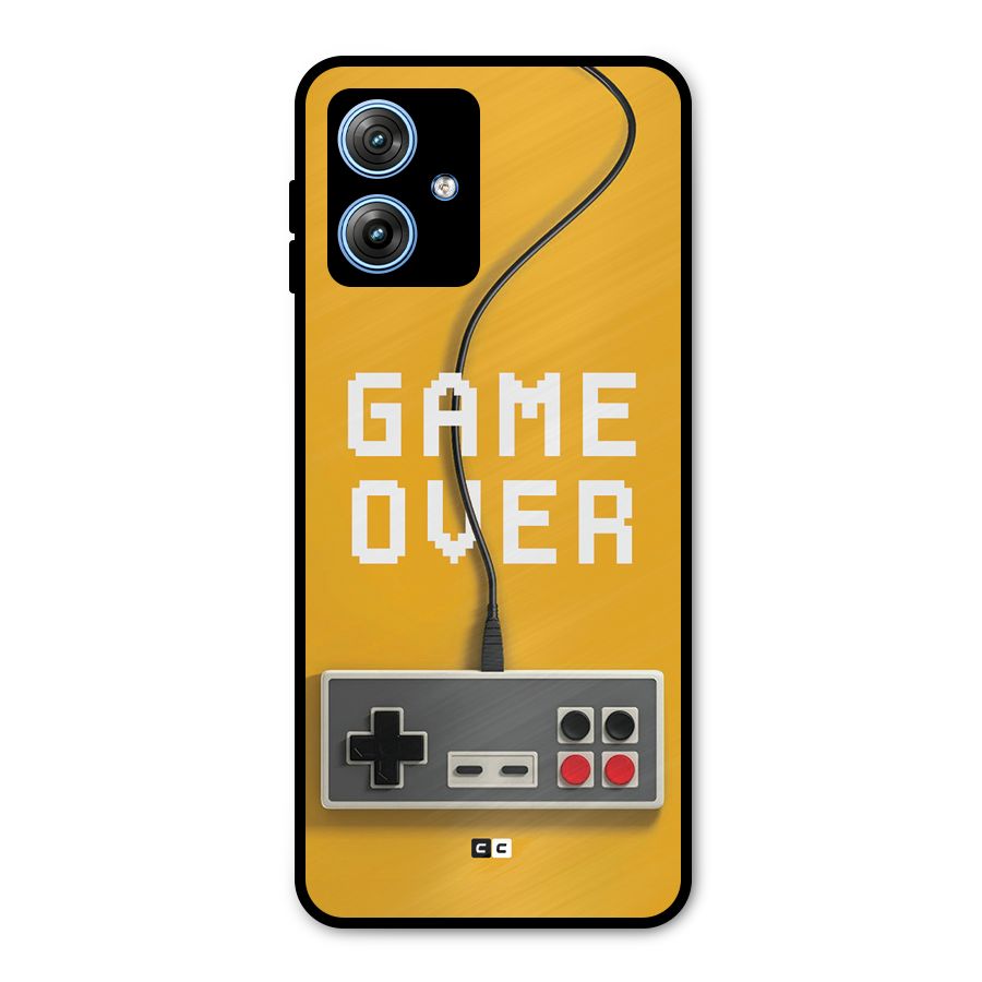 Game Over Remote Metal Back Case for Moto G54
