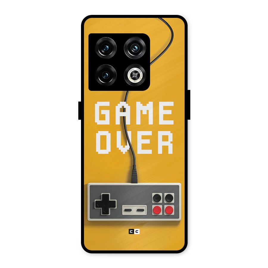 Game Over Remote Metal Back Case for OnePlus 10 Pro 5G