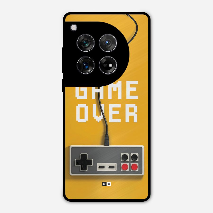 Game Over Remote Metal Back Case for OnePlus 12