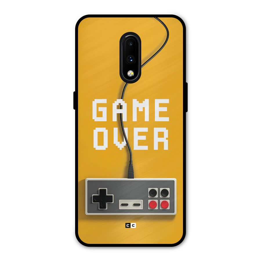 Game Over Remote Metal Back Case for OnePlus 7