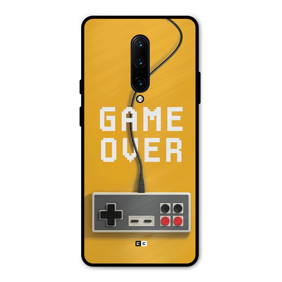 Game Over Remote Metal Back Case for OnePlus 7 Pro