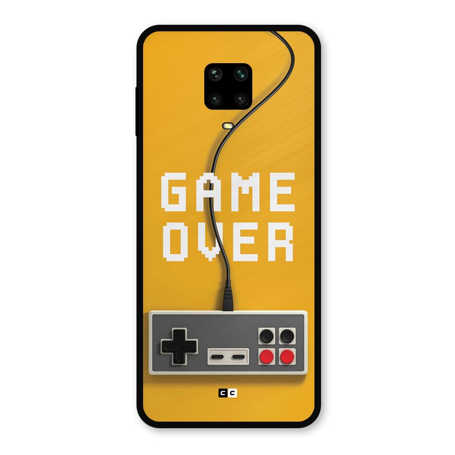 Game Over Remote Metal Back Case for Poco M2