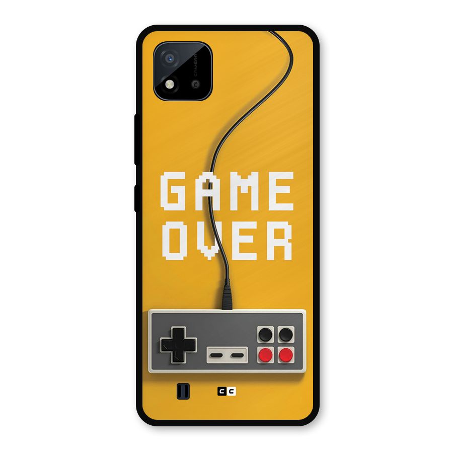 Game Over Remote Metal Back Case for Realme C11 2021