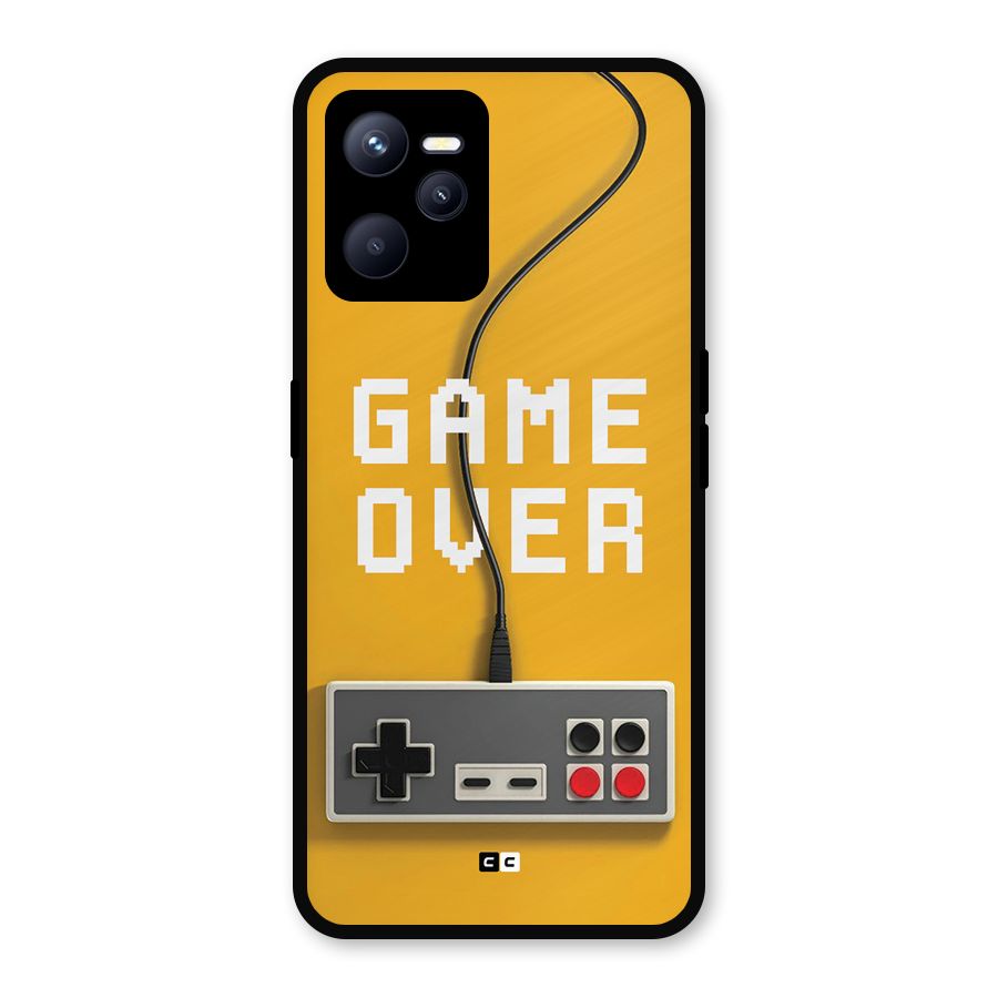 Game Over Remote Metal Back Case for Realme C35
