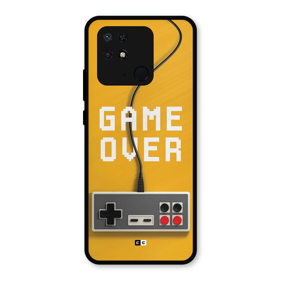 Game Over Remote Metal Back Case for Redmi 10 Power