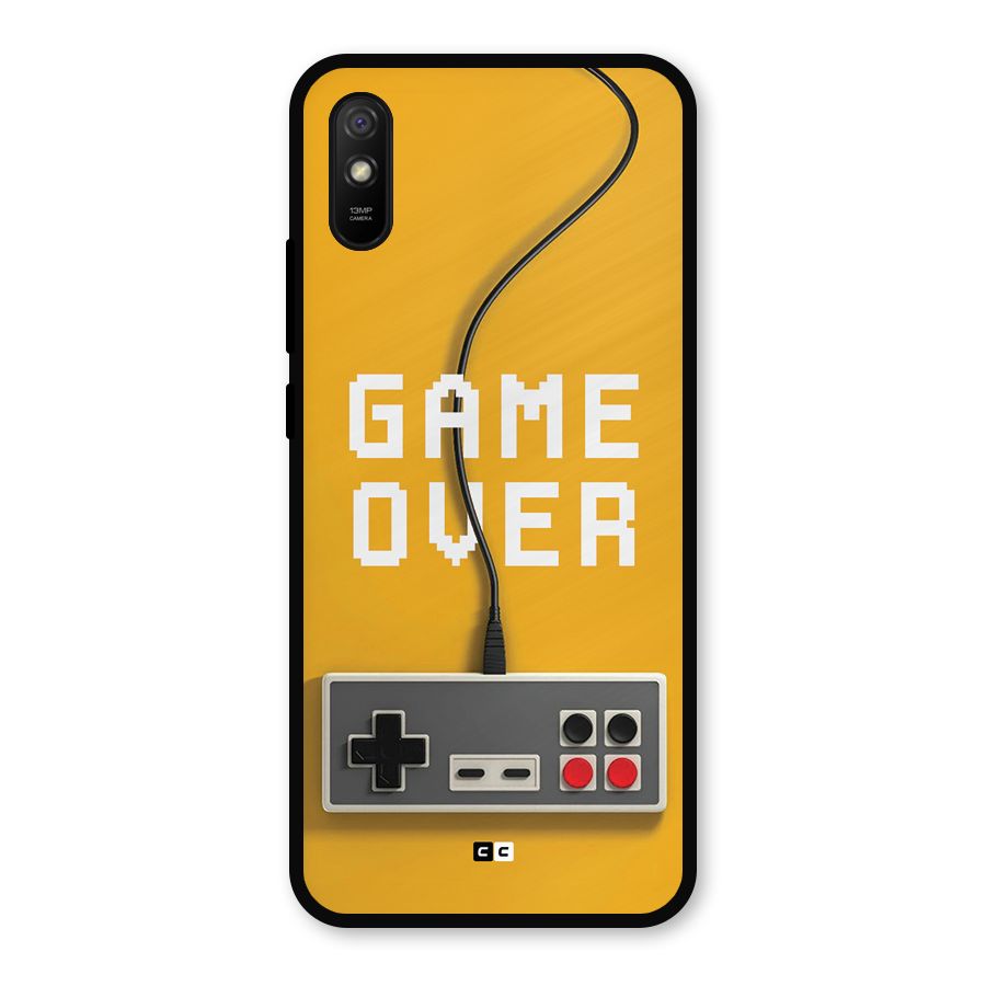 Game Over Remote Metal Back Case for Redmi 9a