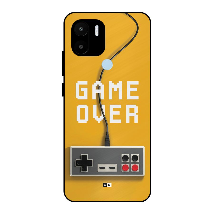 Game Over Remote Metal Back Case for Redmi A2 Plus