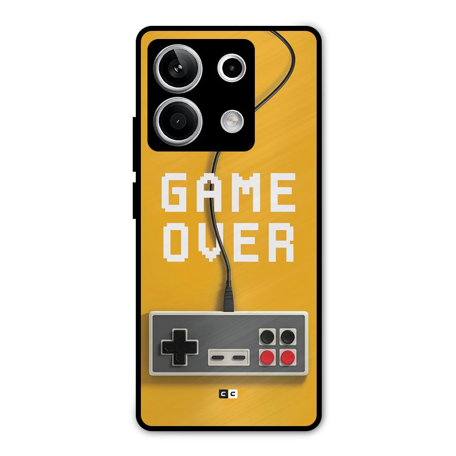 Game Over Remote Metal Back Case for Redmi Note 13 5G