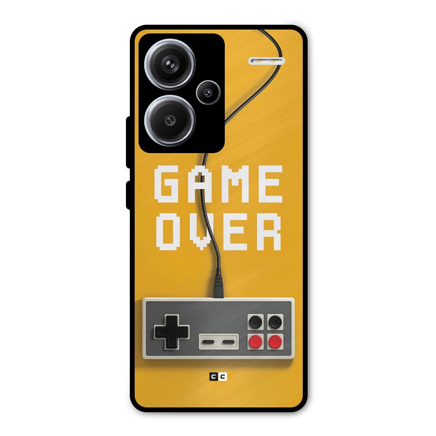 Game Over Remote Metal Back Case for Redmi Note 13 Pro Plus