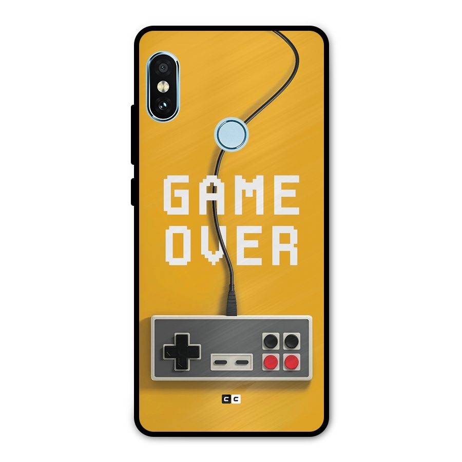 Game Over Remote Metal Back Case for Redmi Note 5 Pro