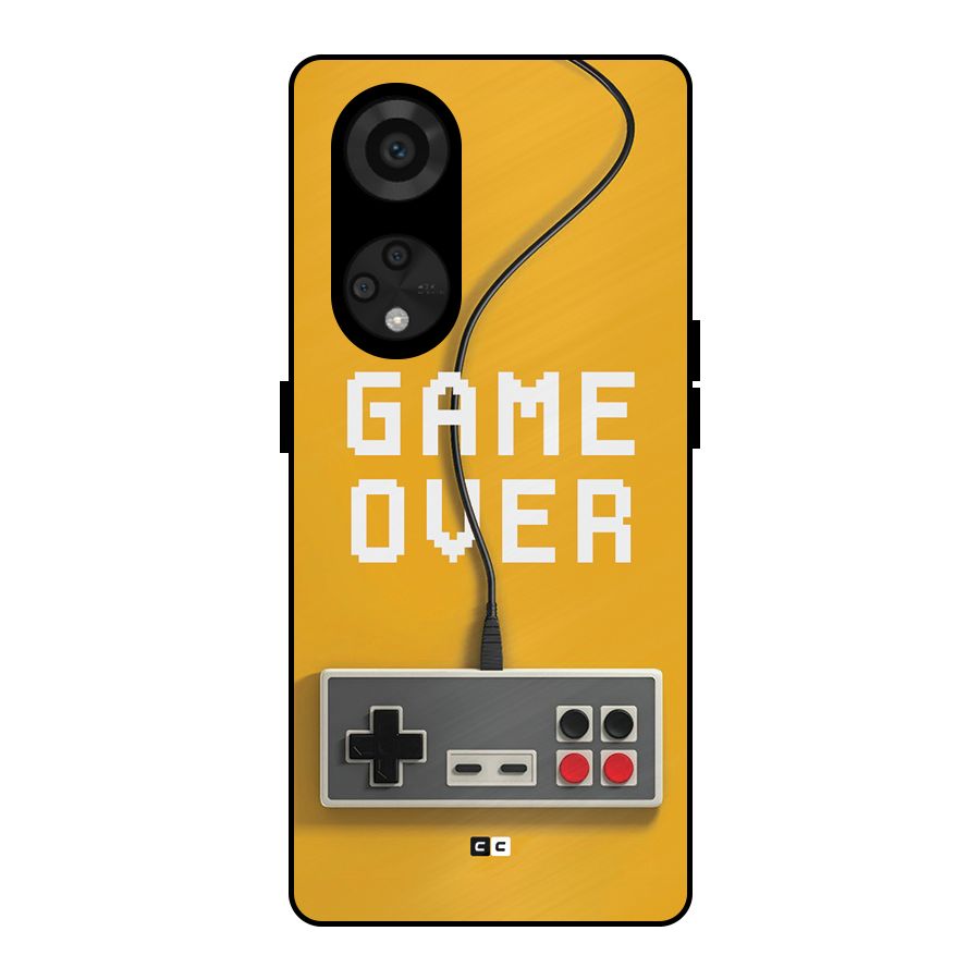 Game Over Remote Metal Back Case for Reno8 T 5G