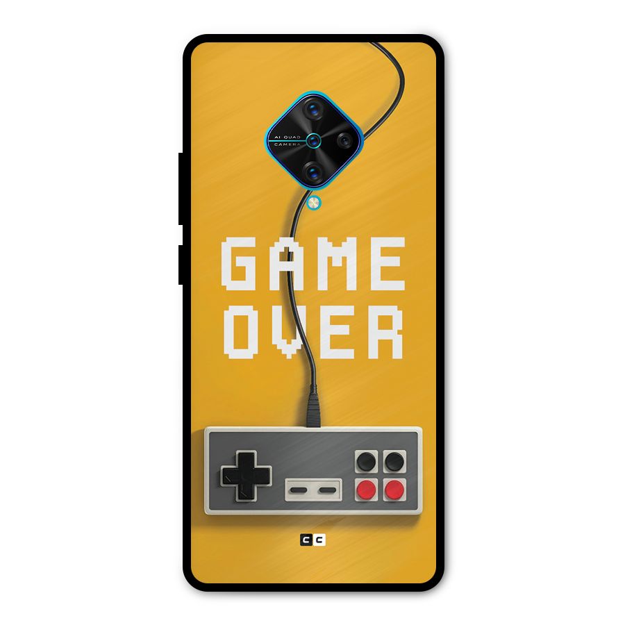 Game Over Remote Metal Back Case for Vivo S1 Pro