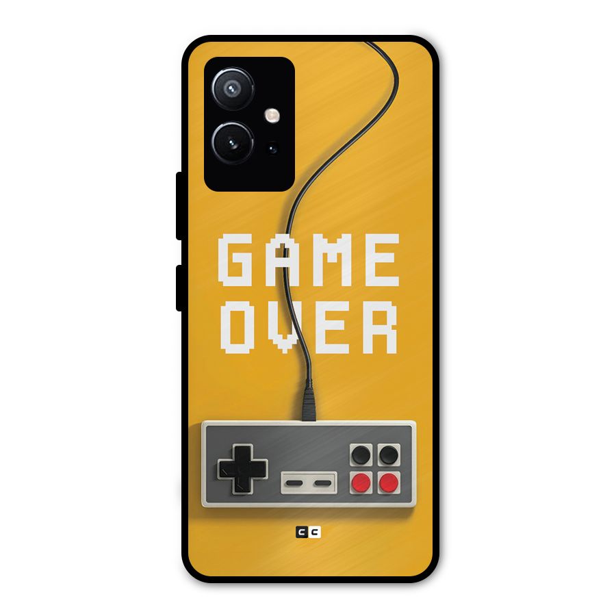 Game Over Remote Metal Back Case for Vivo T1 5G