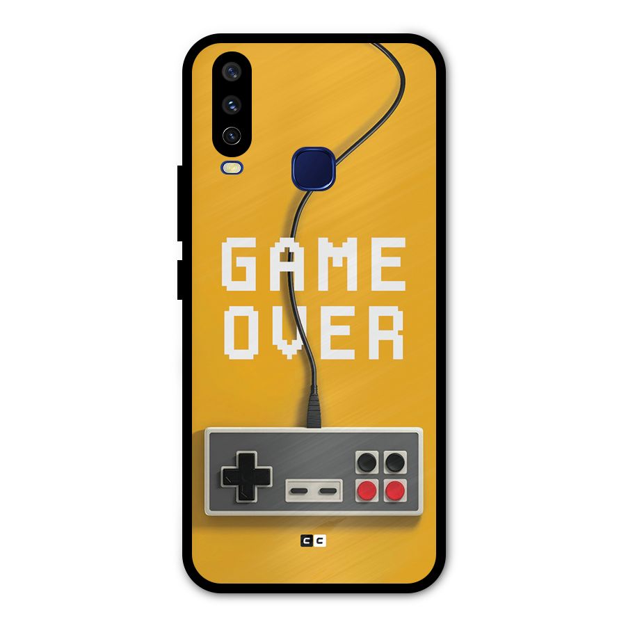 Game Over Remote Metal Back Case for Vivo U10