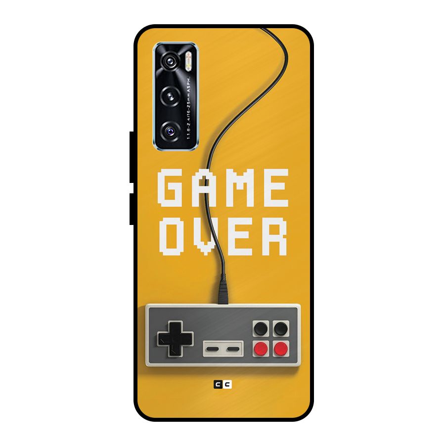 Game Over Remote Metal Back Case for Vivo V20 SE
