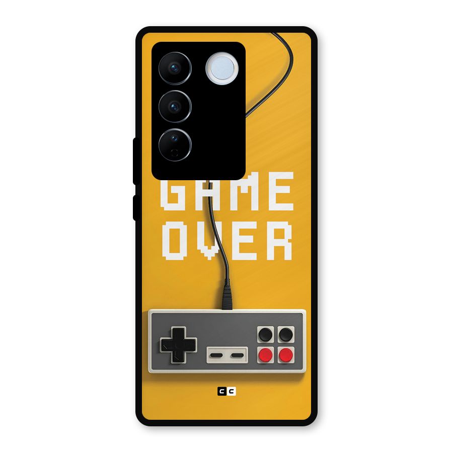 Game Over Remote Metal Back Case for Vivo V27