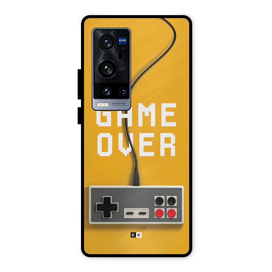 Game Over Remote Metal Back Case for Vivo X60 Pro Plus