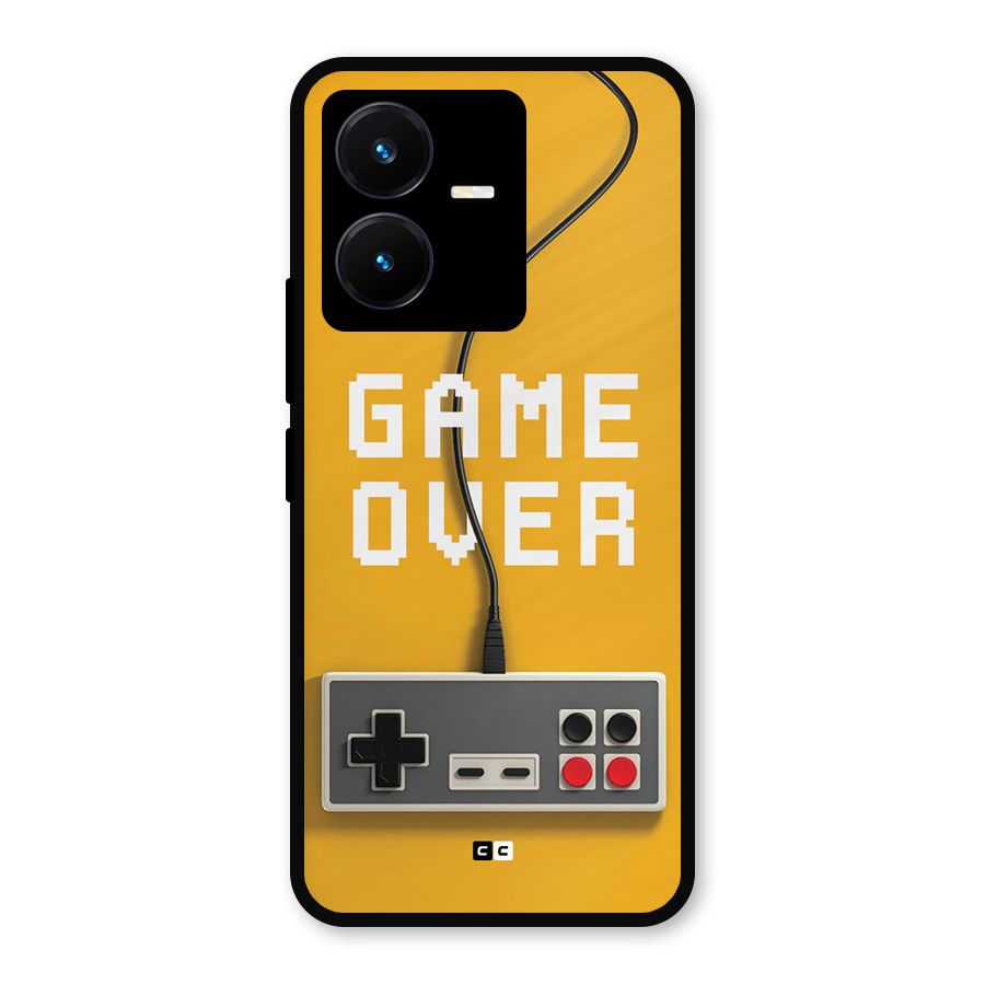 Game Over Remote Metal Back Case for Vivo Y22