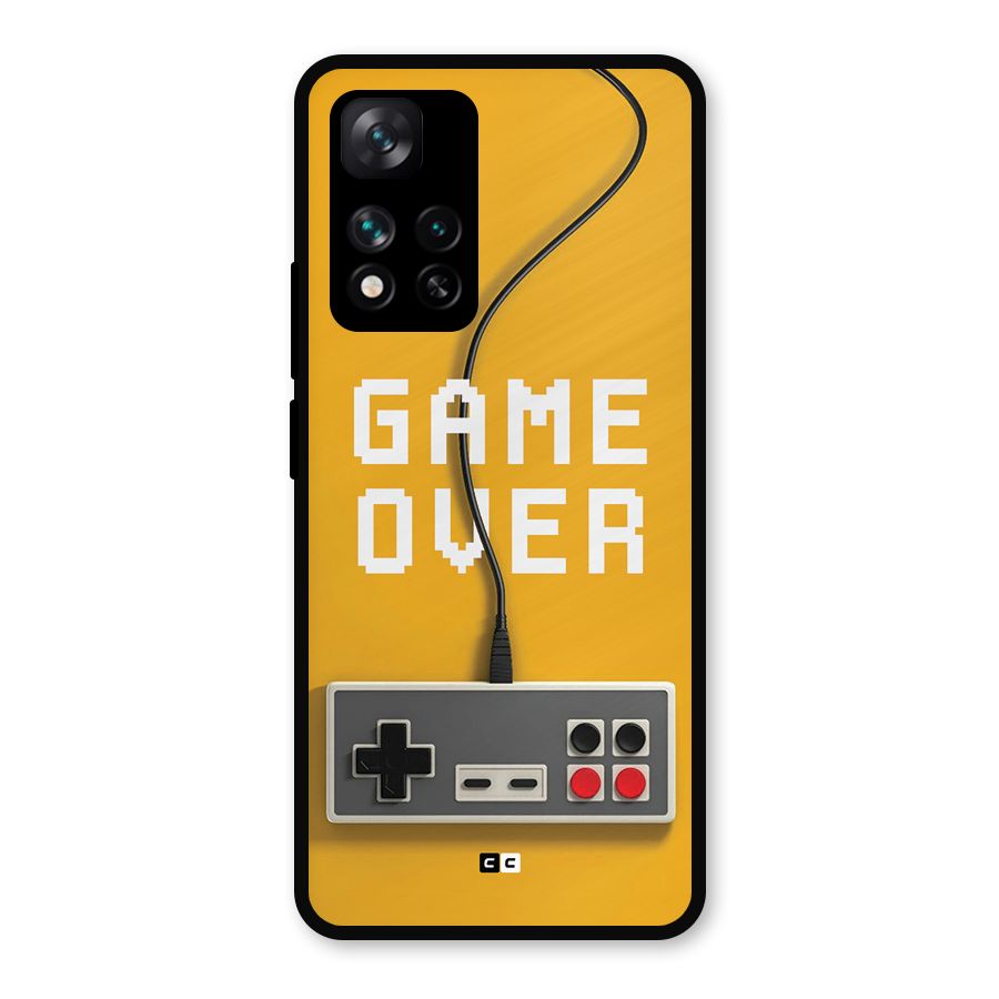 Game Over Remote Metal Back Case for Xiaomi 11i Hypercharge 5G