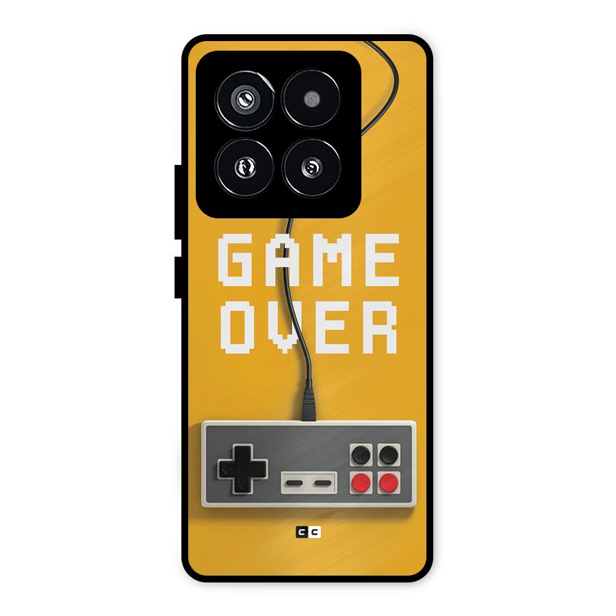 Game Over Remote Metal Back Case for Xiaomi 14 Pro