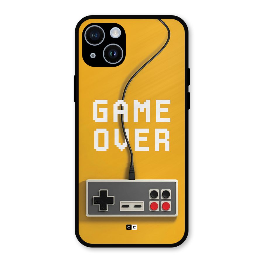 Game Over Remote Metal Back Case for iPhone 14