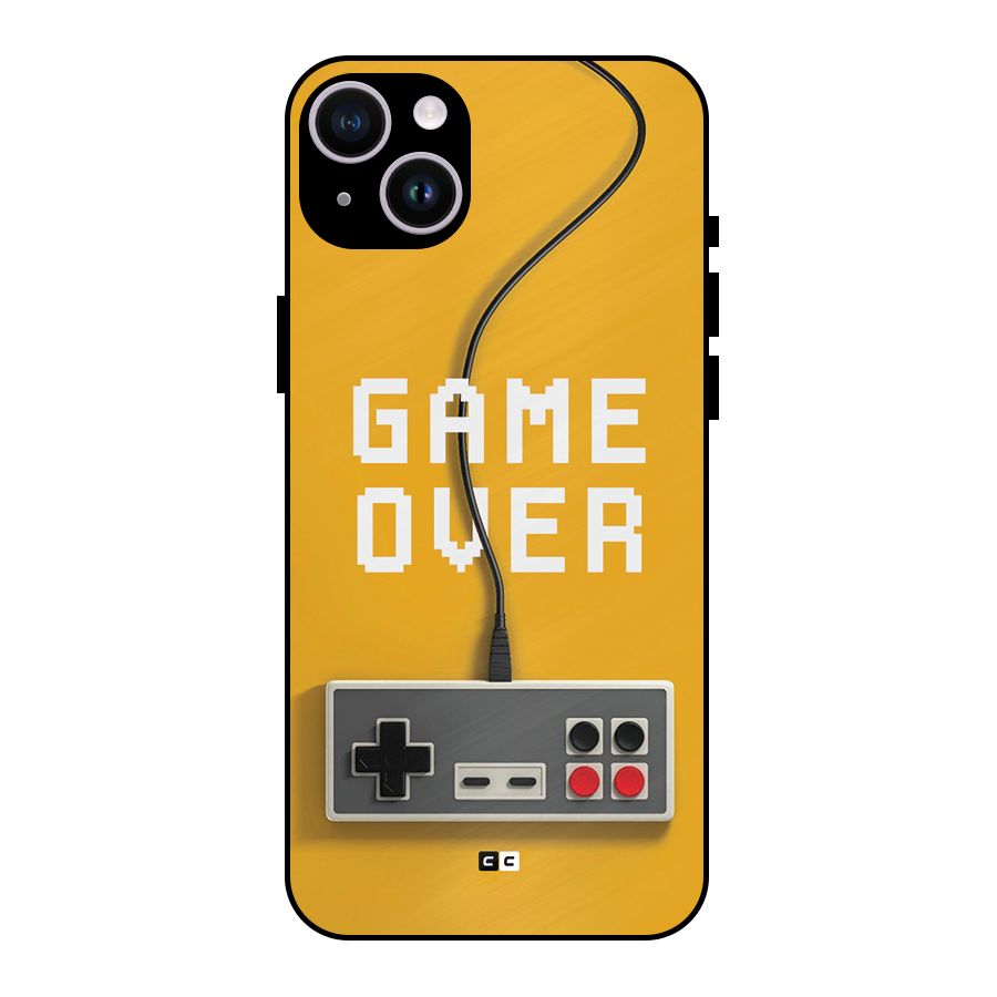 Game Over Remote Metal Back Case for iPhone 14 Plus