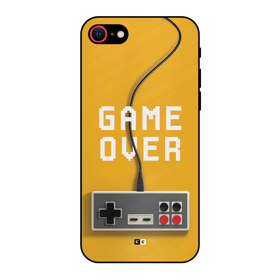 Game Over Remote Metal Back Case for iPhone SE 2022