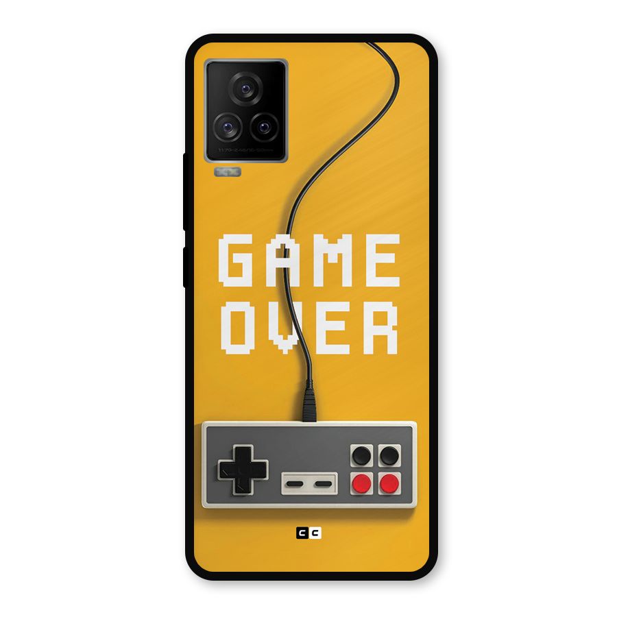Game Over Remote Metal Back Case for iQOO 7 Legend 5G