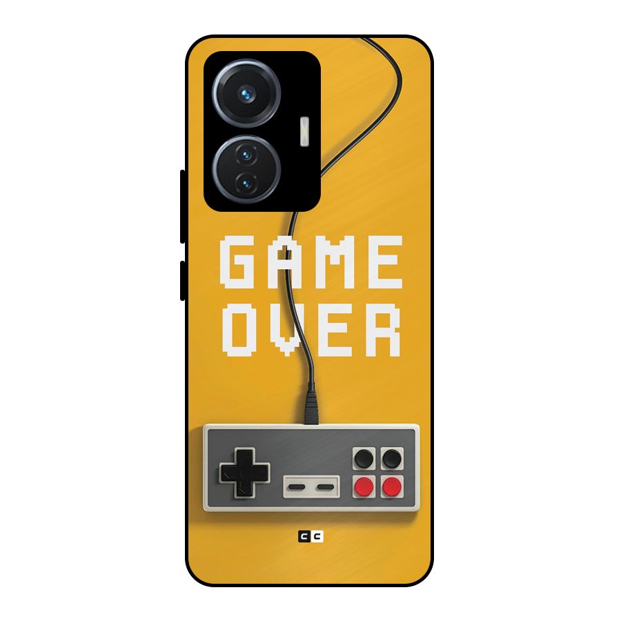 Game Over Remote Metal Back Case for iQOO Z6 44W