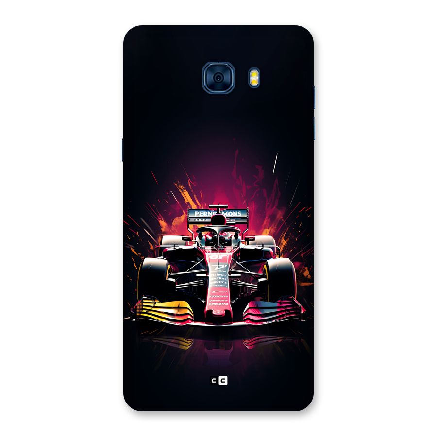 Game Racing Back Case for Galaxy C7 Pro