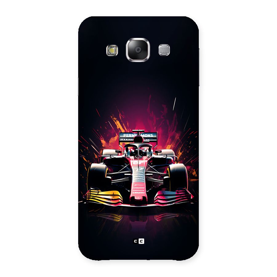 Game Racing Back Case for Galaxy E5
