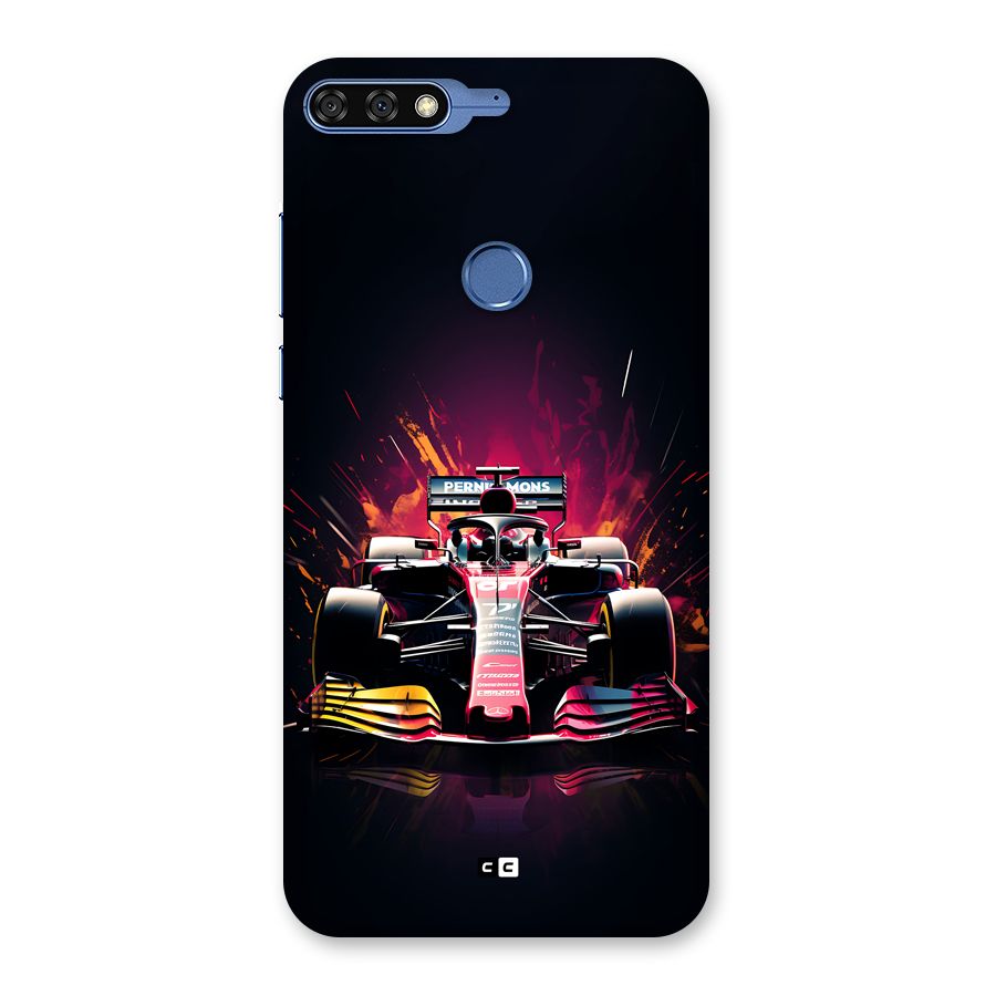 Game Racing Back Case for Honor 7C