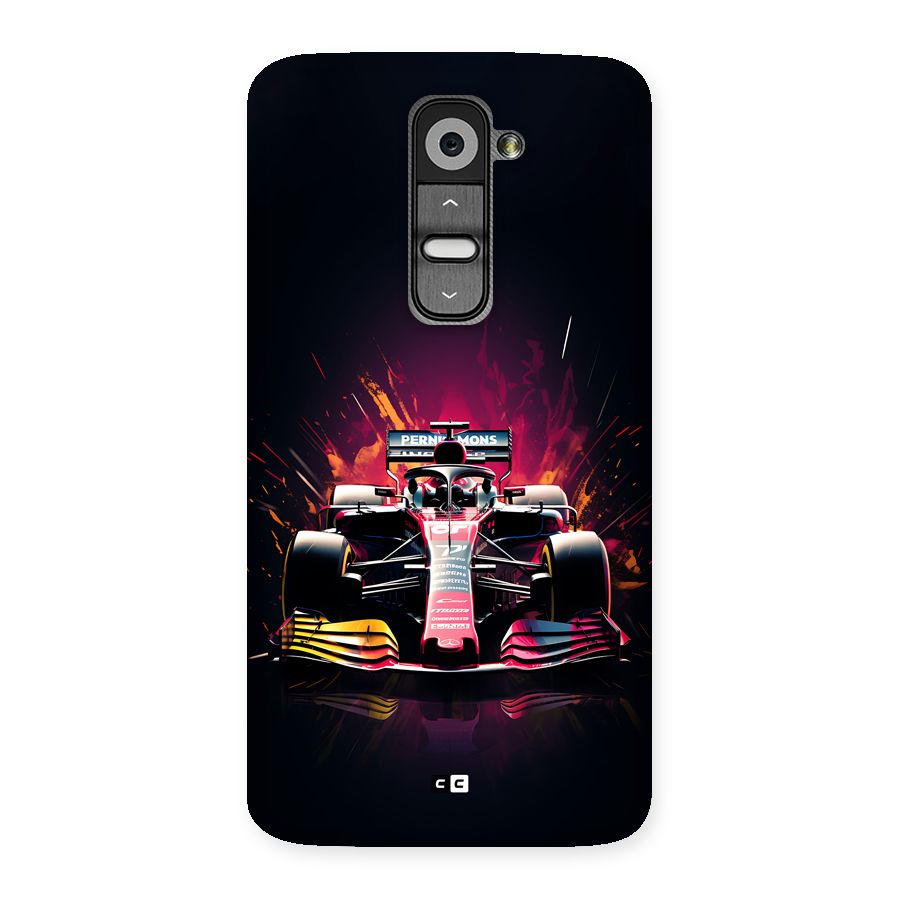 Game Racing Back Case for LG G2