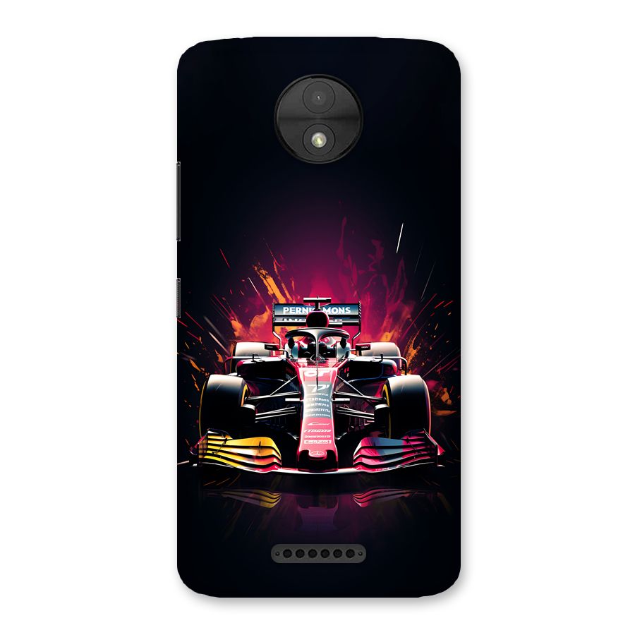Game Racing Back Case for Moto C