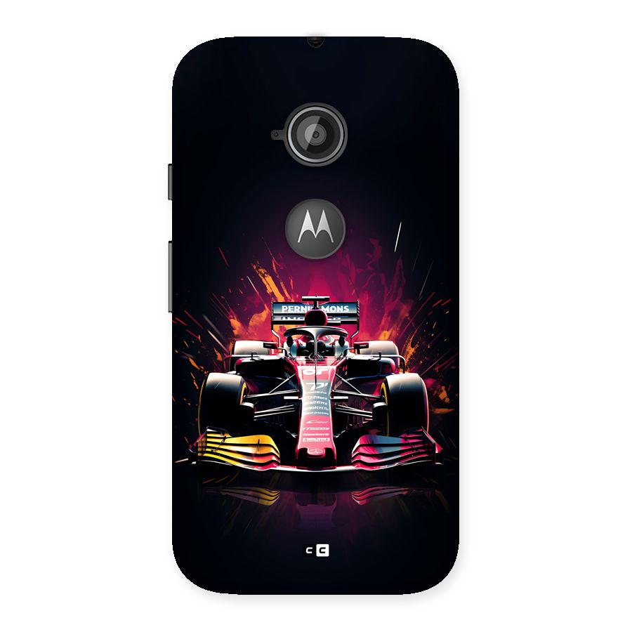 Game Racing Back Case for Moto E 2nd Gen