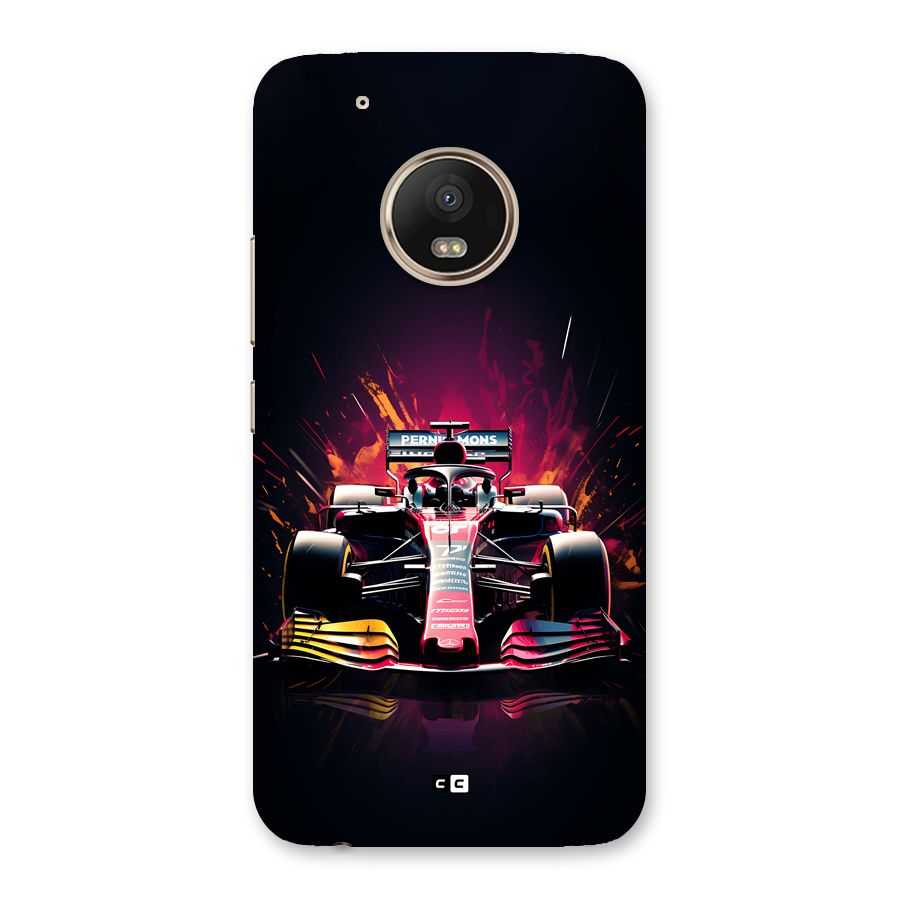Game Racing Back Case for Moto G5 Plus