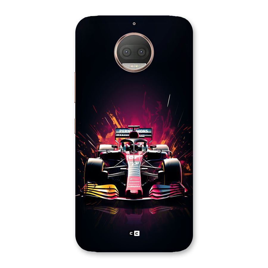 Game Racing Back Case for Moto G5s Plus