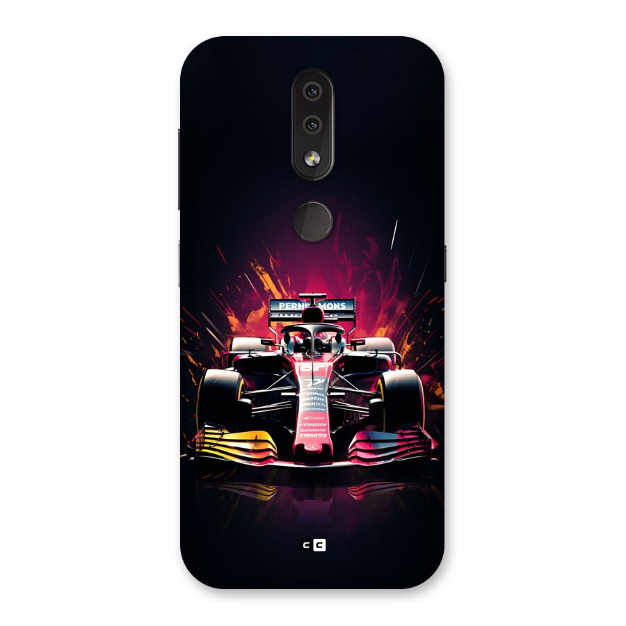 Game Racing Back Case for Nokia 4.2