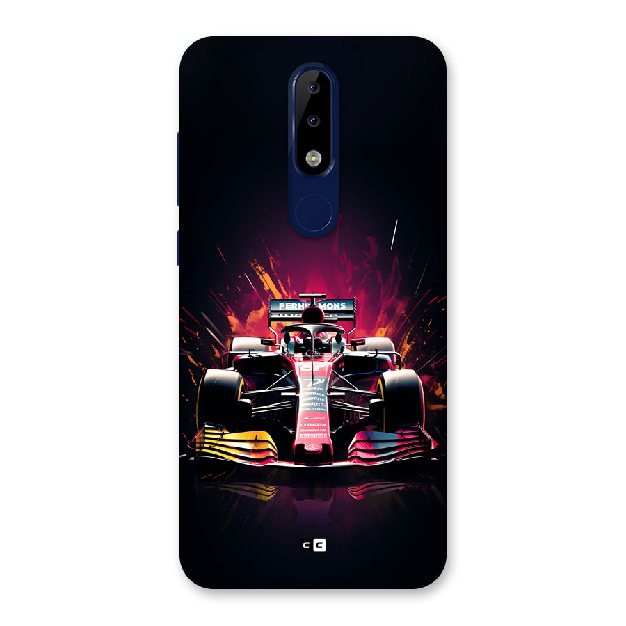 Game Racing Back Case for Nokia 5.1 Plus