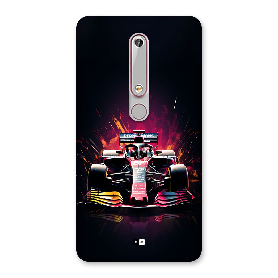Game Racing Back Case for Nokia 6.1