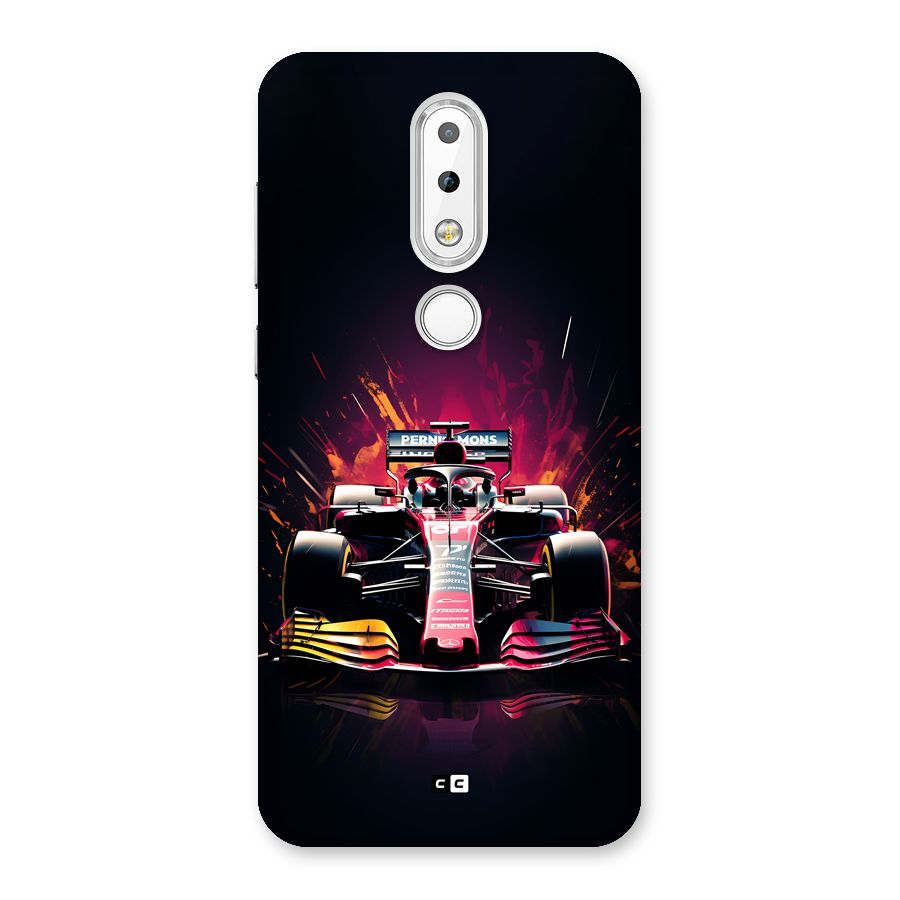 Game Racing Back Case for Nokia 6.1 Plus