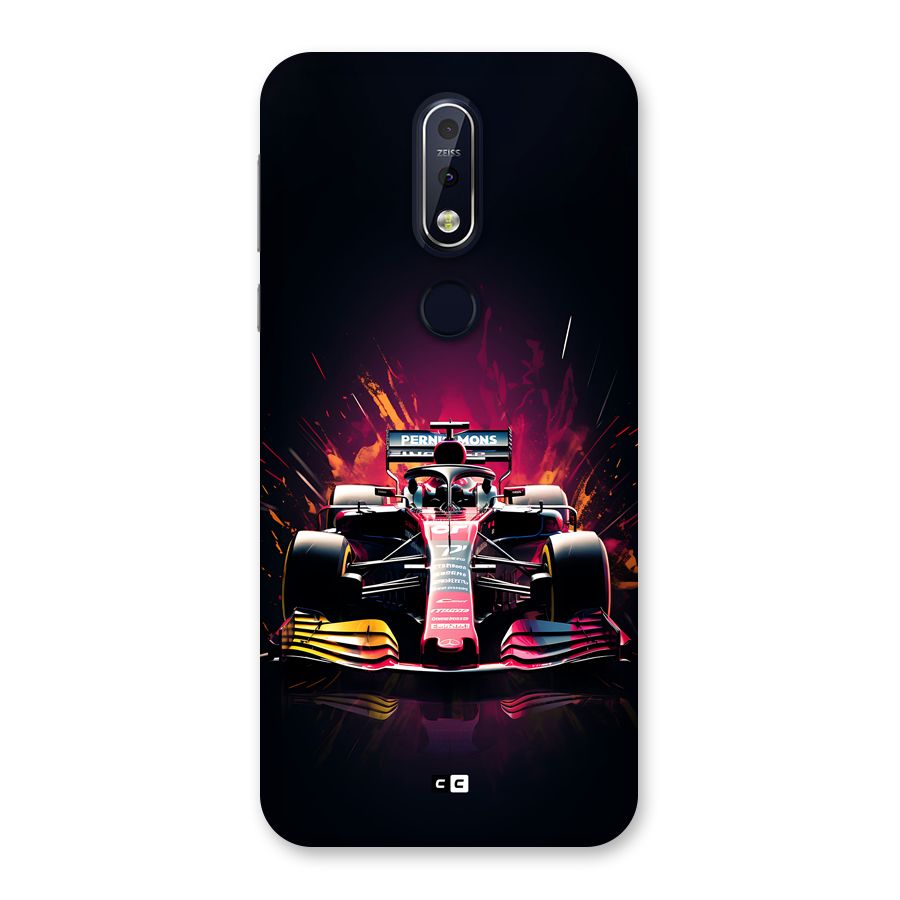 Game Racing Back Case for Nokia 7.1