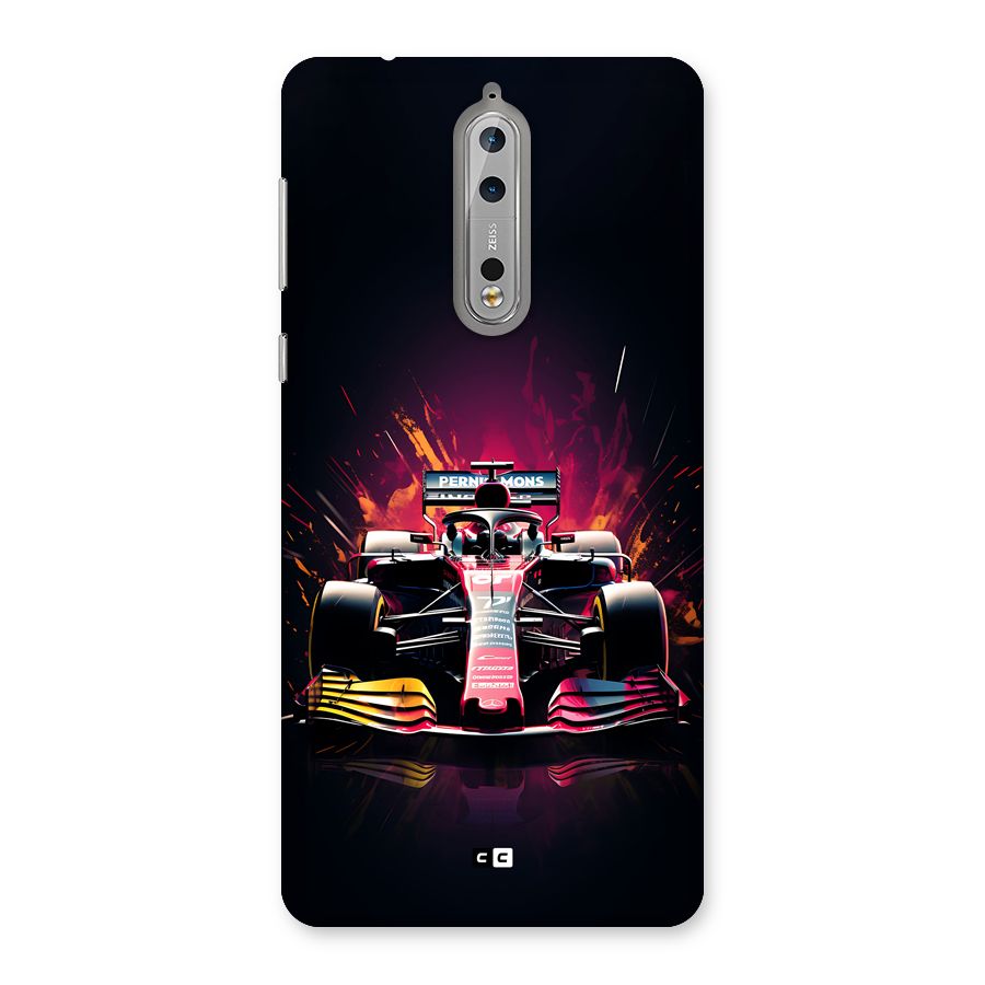 Game Racing Back Case for Nokia 8