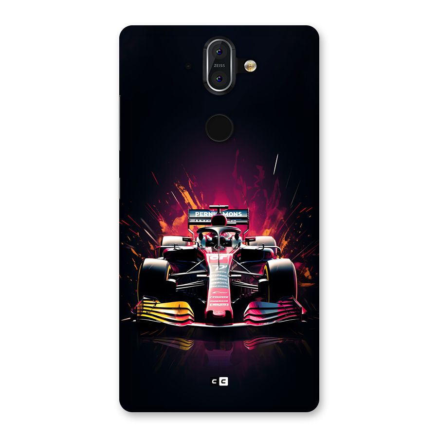 Game Racing Back Case for Nokia 8 Sirocco