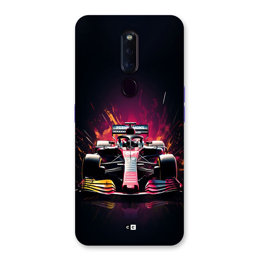 Game Racing Back Case for Oppo F11 Pro